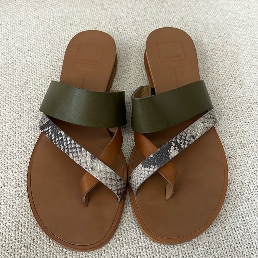 Size 8 Dolce Vita Olive Multi Stella Sandal